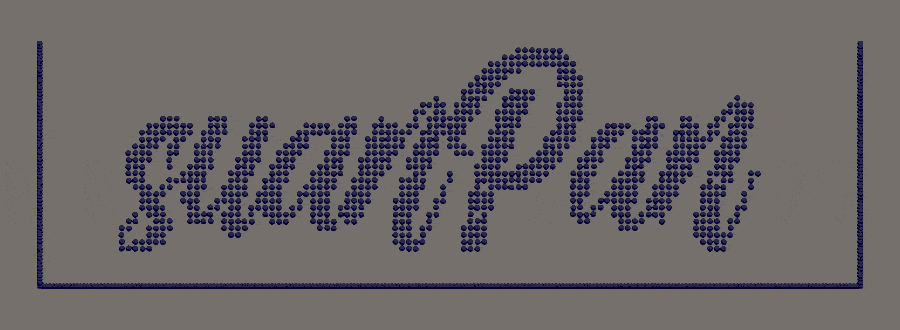an example simulation of particle collision